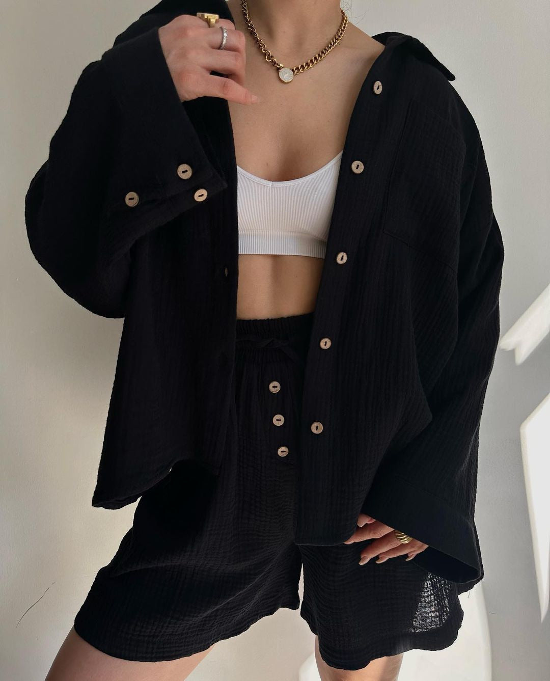 Black (Almost sold out) / XL (14-16)