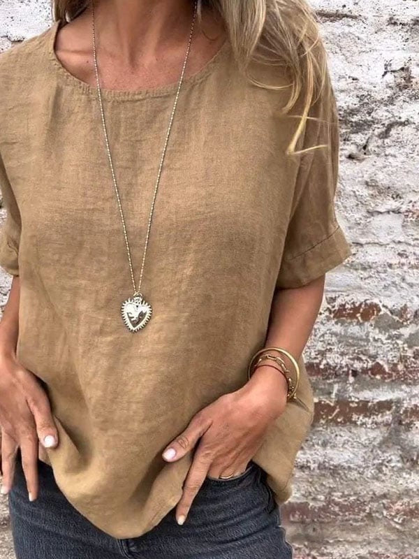 Rhea - Minimalist Relaxed Top