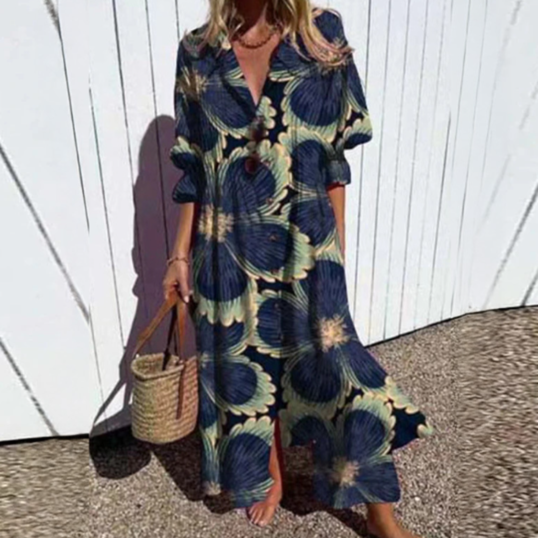 Dark Flowers / 2XL (16-18)