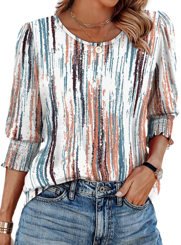 Vertical Color Stripes / 3XL (18-20)