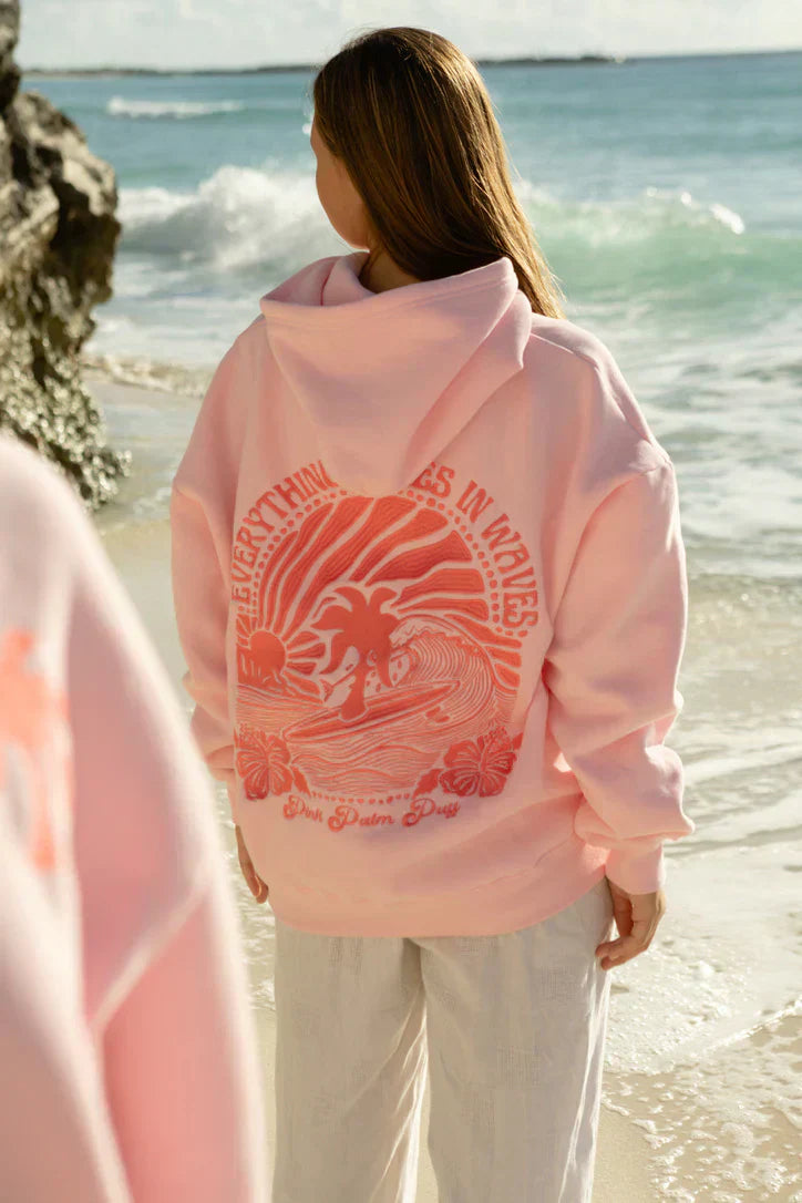 Pink Waves (Almost sold out) / 3XL (18-20)